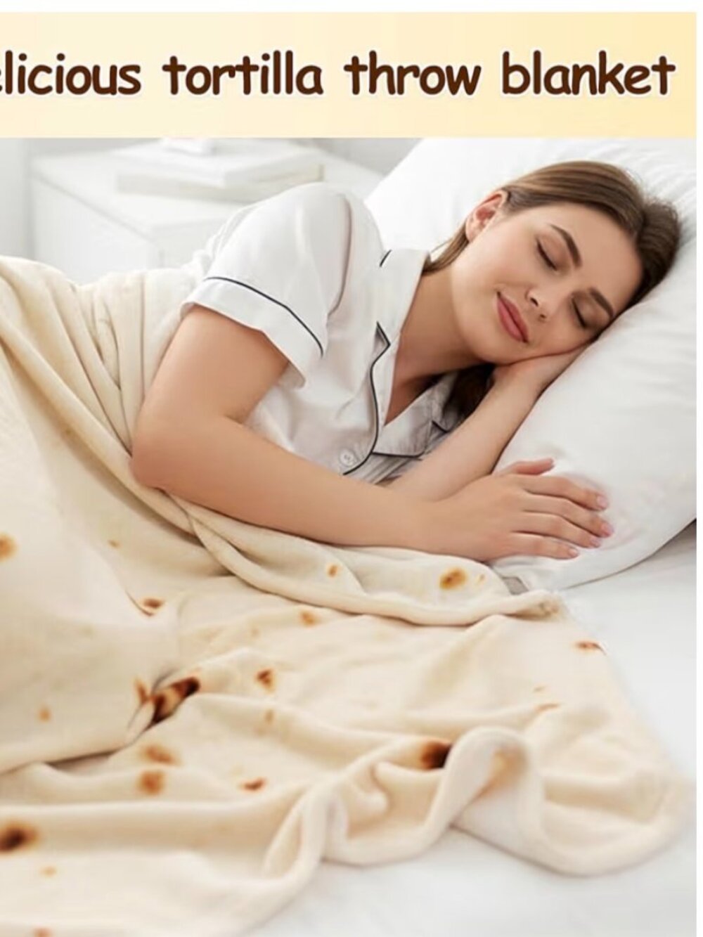 NWT Mermaker Burrito Tortilla Taco Blanket